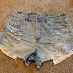 Distressed High-Rise festival short shorts